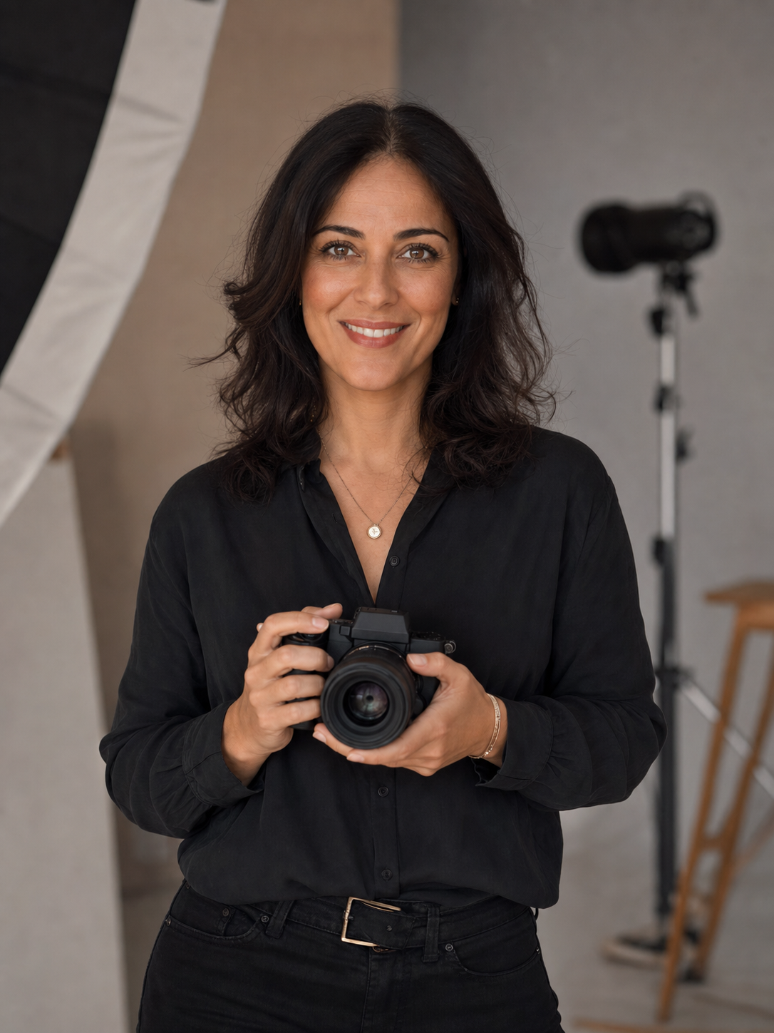 Ritratto di Ilaria Conti, fotografa e titolare dello studio Nitidezza a Messina